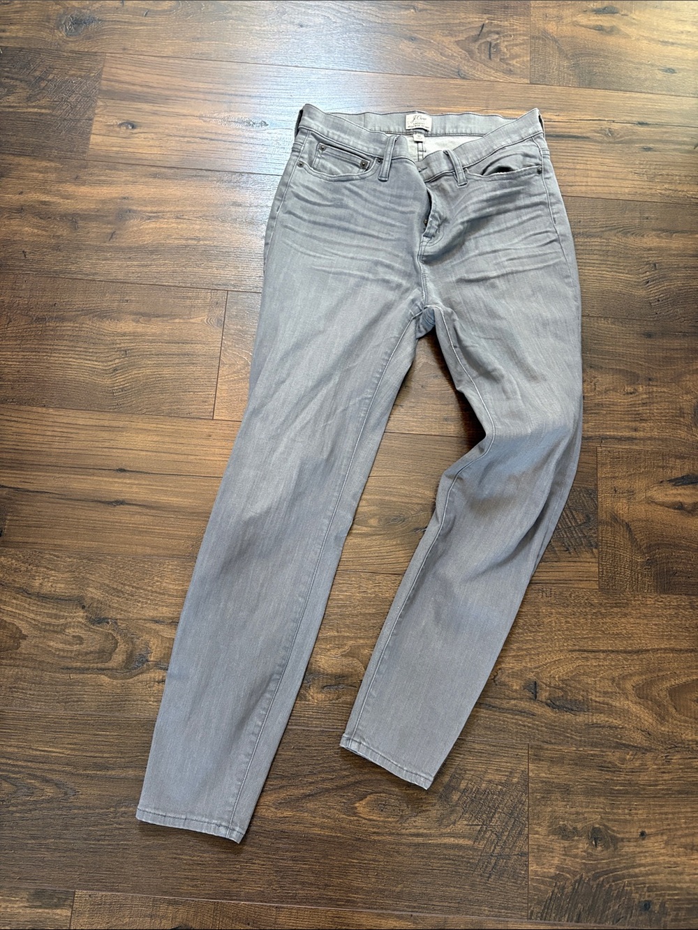 J. Crew Women's Skinny Jeans in Light Gray